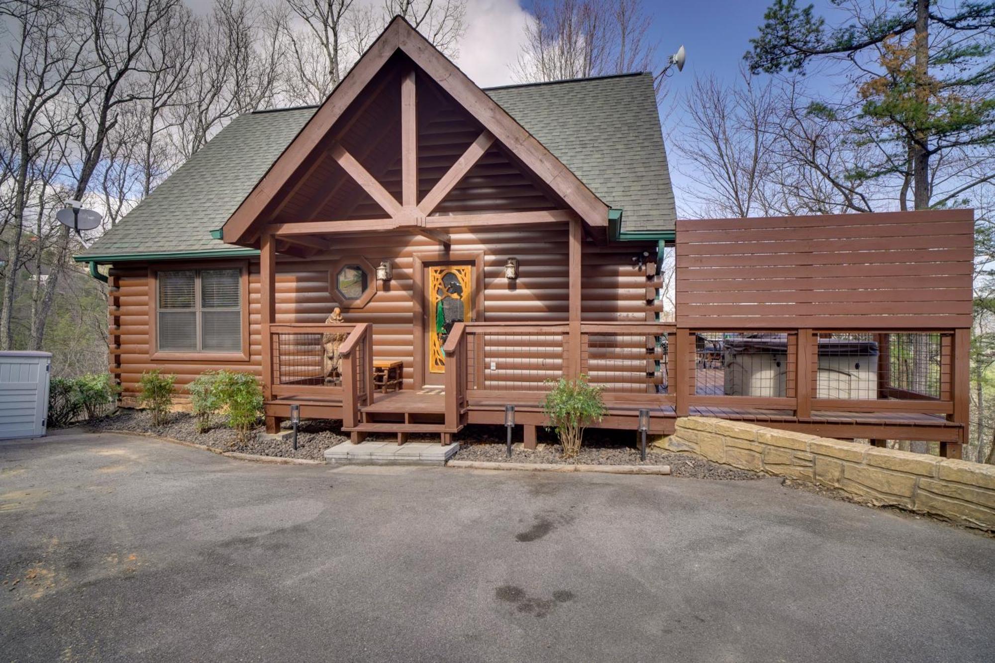 Hatcher Mtn Retreat Sevierville Cabin With Hot Tub! Extérieur photo